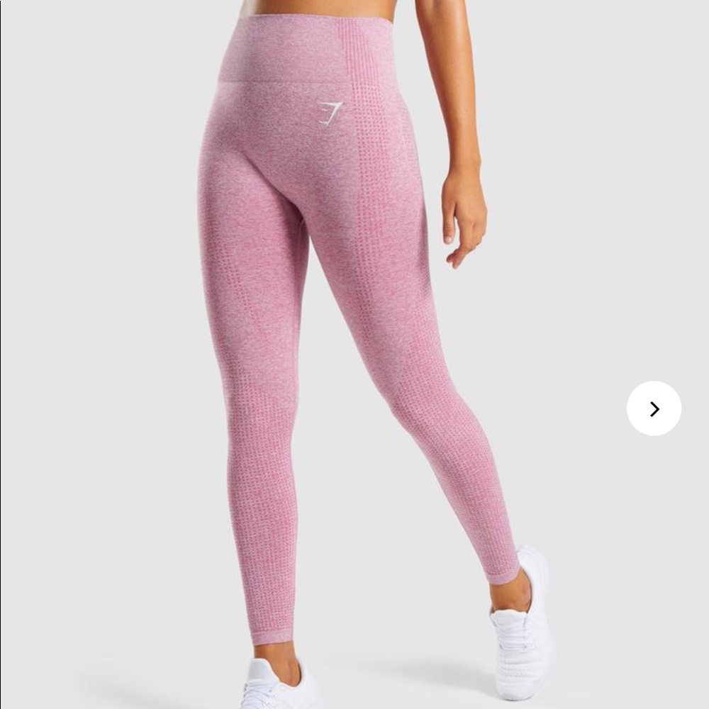 GYMSHARK Vital Seamless Leggings - Dusty Pink Mark